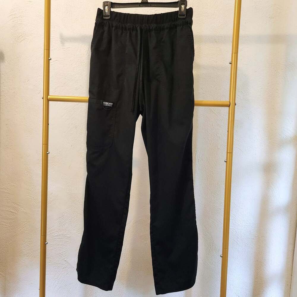 Cherokee WW105 Scrub Pants Size S Black